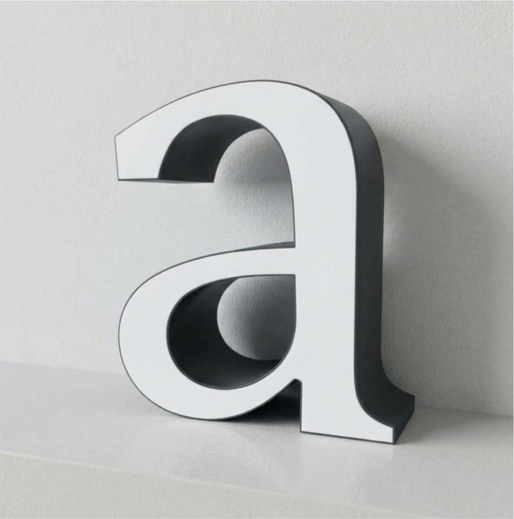 aluminyum kutu harf